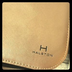 Halston Rose Gold Jewelry Travel Wallet
